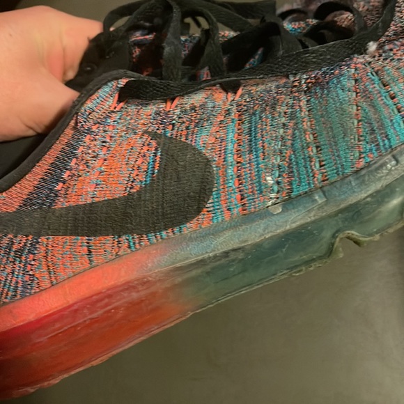 Nike Flyknit Max Multicolored Sneakers - Picture 2 of 10
